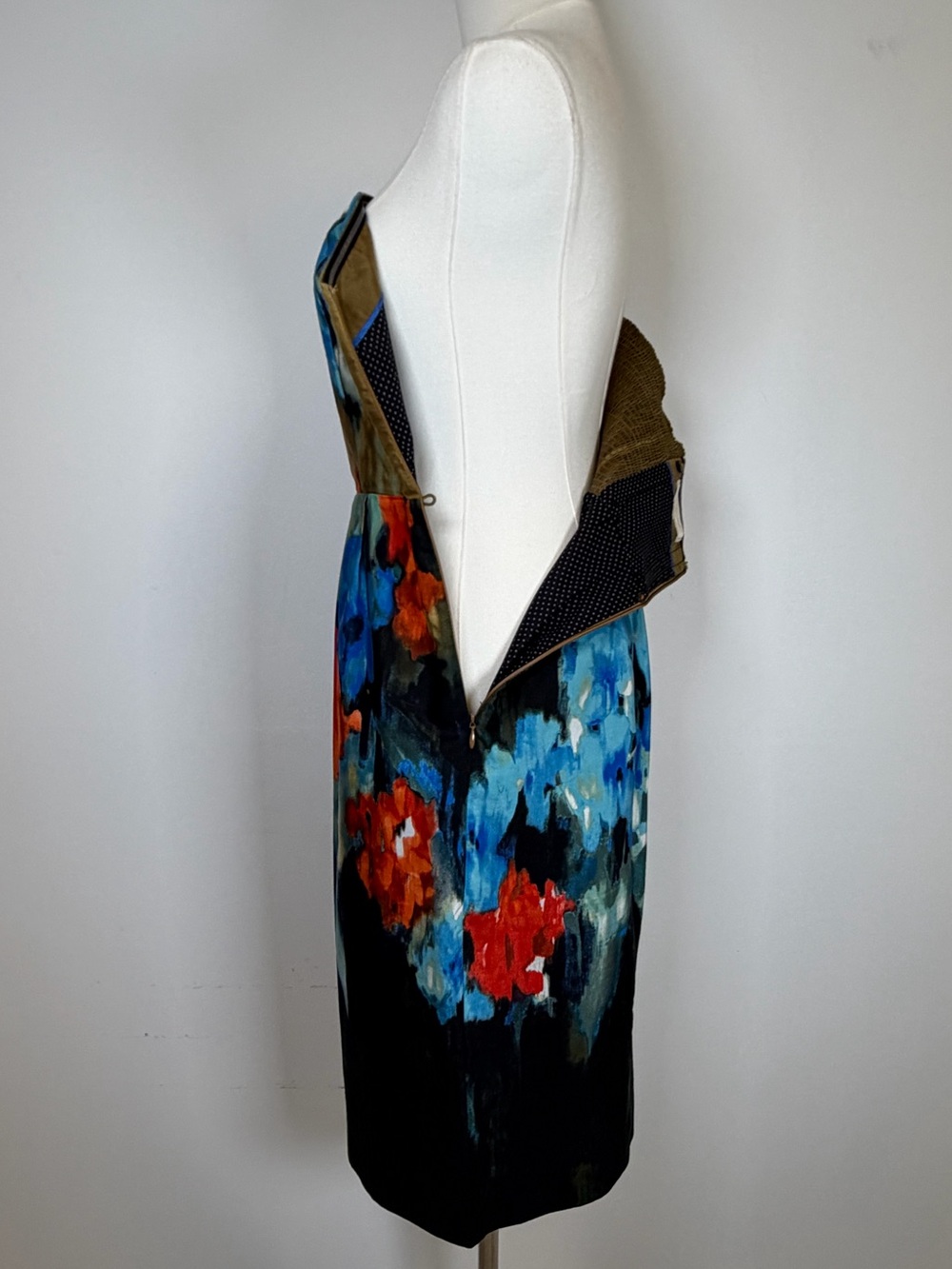 Anthropologie By Moulinette Soeurs ‘Splashed Palette’ Silk Blend Sheath Womens 6 - Picture 14 of 17